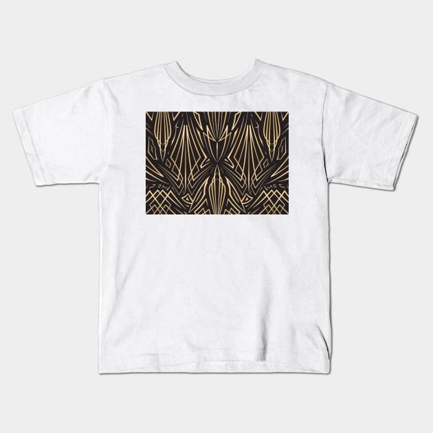 Pinstripe Pattern Creation 21 Kids T-Shirt by B&K